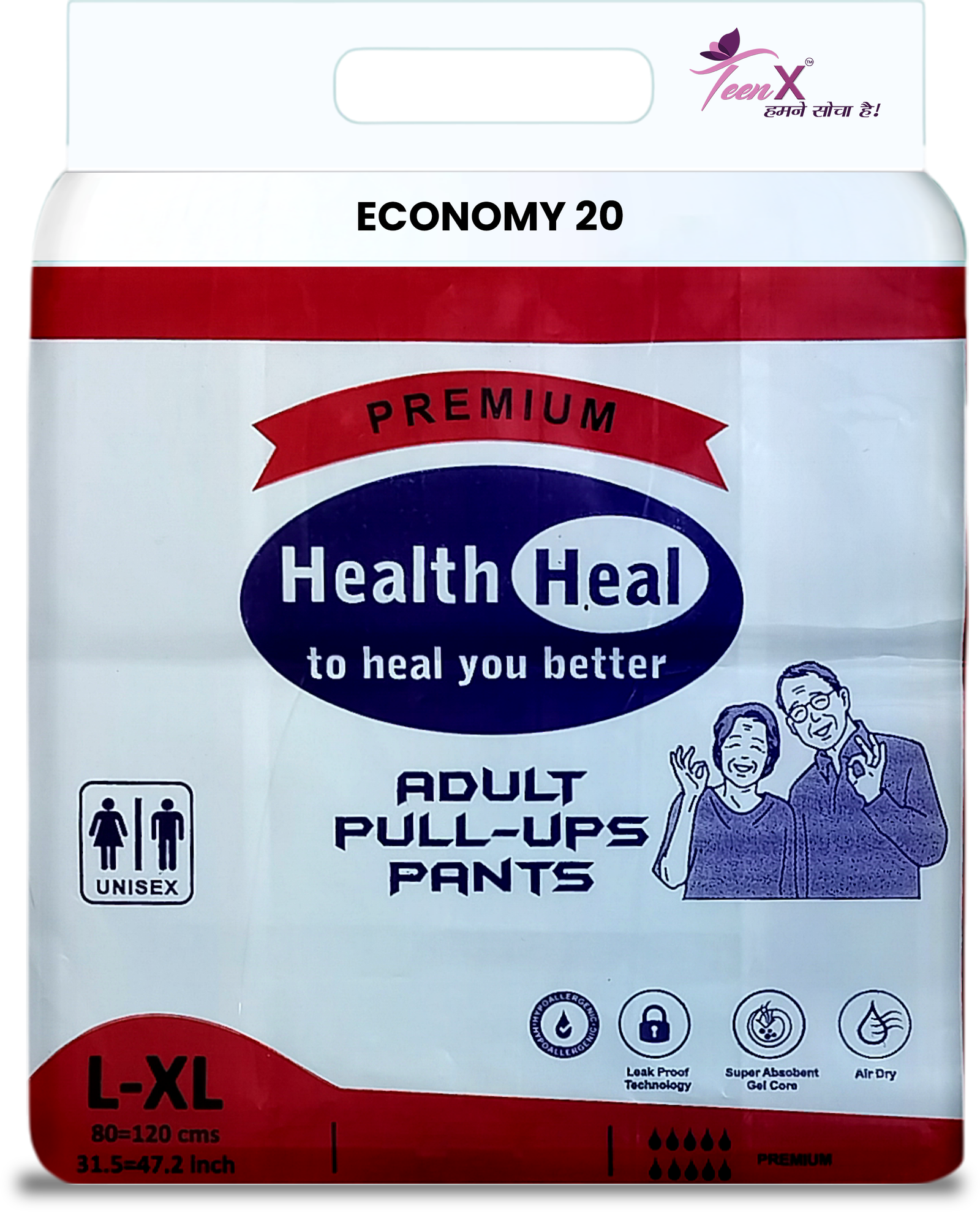 ADULT PULL-UPS PANTS L-XL 